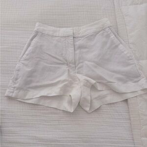 Aritzia linen white shorts size 2